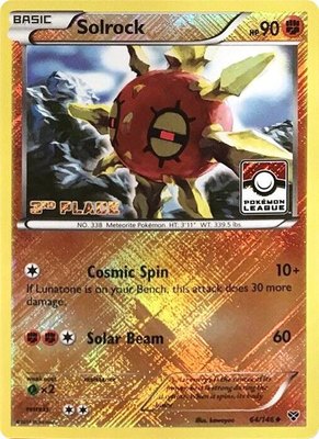 Solrock (Pokemon League) [3rd Place], League & Championship Cards