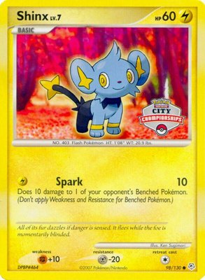 Shinx (City Championships), Nintendo Promos