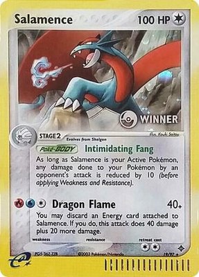 Salamence (e-League) [Winner], Nintendo Promos