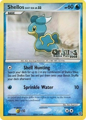 Shellos East Sea (Origins Game Fair 2008), Nintendo Promos
