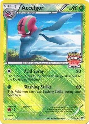 Accelgor (Championship Series), League & Championship Cards