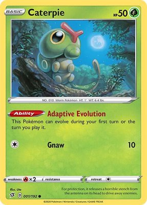 Caterpie, Rebel Clash
