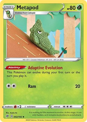 Metapod, Rebel Clash