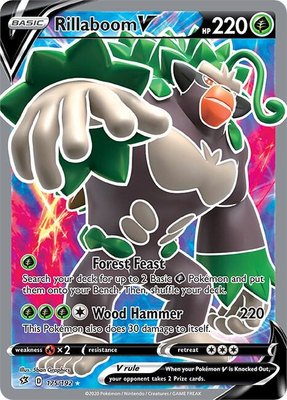 Rillaboom V (Full Art), Rebel Clash