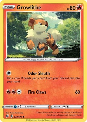 Growlithe, Rebel Clash