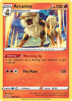 Arcanine, Rebel Clash