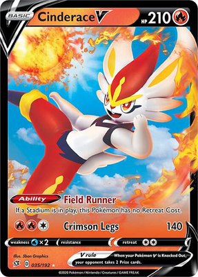 Cinderace V, Rebel Clash