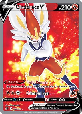 Cinderace V (Full Art), Rebel Clash