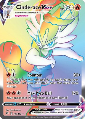 Cinderace VMAX (Secret), Rebel Clash