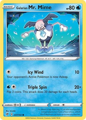 Galarian Mr. Mime, Rebel Clash