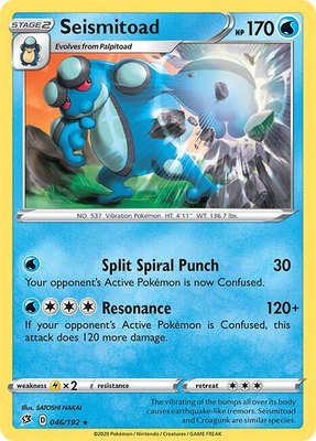 Seismitoad, Rebel Clash