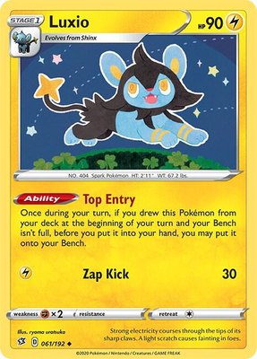 Luxio, Rebel Clash
