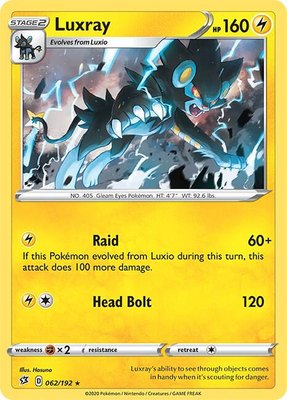 Luxray, Rebel Clash