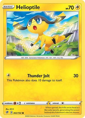 Helioptile, Rebel Clash
