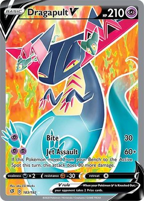 Dragapult V (Full Art), Rebel Clash