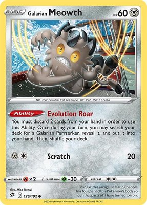 Galarian Meowth, Rebel Clash