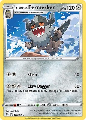 Galarian Perrserker, Rebel Clash