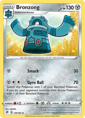 Bronzong, Rebel Clash