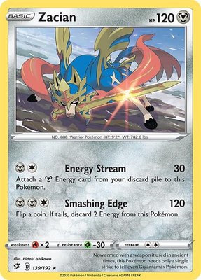 Zacian, Rebel Clash
