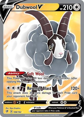 Dubwool V (Full Art), Rebel Clash