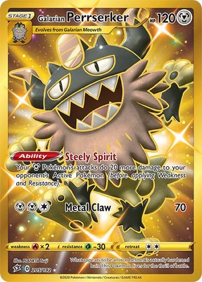 Galarian Perrserker (Secret), Rebel Clash