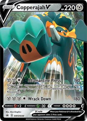 Copperajah V, Sword & Shield Promo Cards