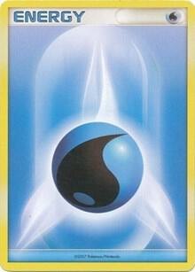 Water Energy (2007 Unnumbered D/P Style Non-Holo), League & Championship Cards