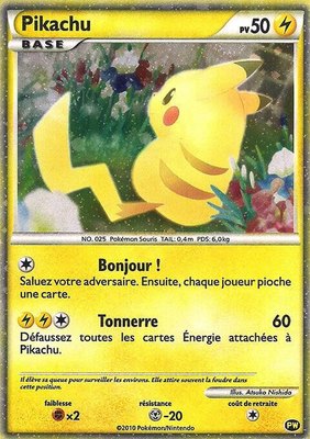 Pikachu (French), Pikachu World Collection Promos