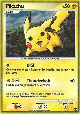 Pikachu (Portuguese), Pikachu World Collection Promos