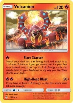 Volcanion, Deck Exclusives