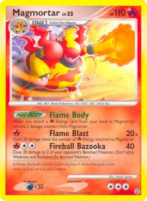 Magmortar (Secret Wonders), Deck Exclusives
