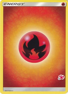 Fire Energy (#6 Charizard Stamped), Battle Academy