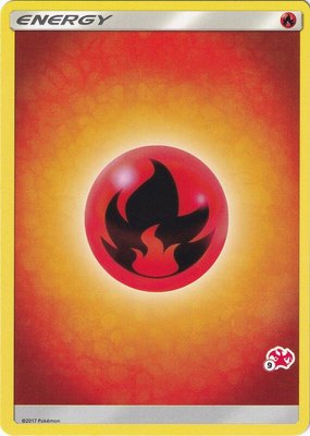 Fire Energy (#9 Charizard Stamped), Battle Academy