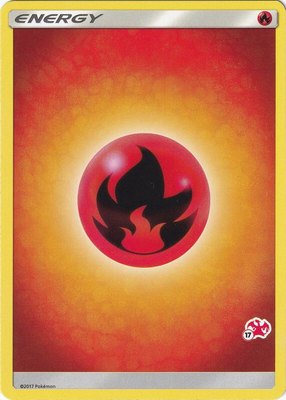 Fire Energy (#17 Charizard Stamped), Battle Academy