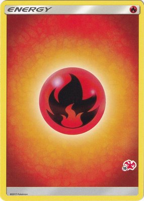 Fire Energy (#19 Charizard Stamped), Battle Academy