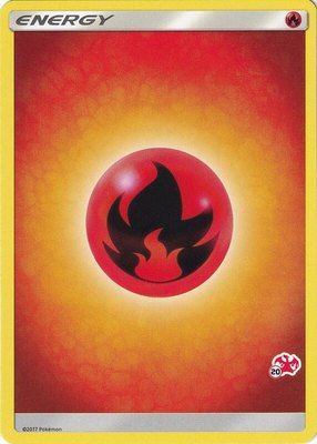 Fire Energy (#20 Charizard Stamped), Battle Academy
