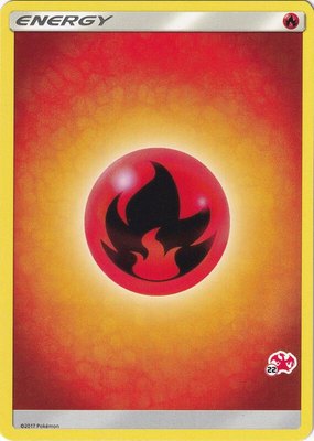 Fire Energy (#22 Charizard Stamped), Battle Academy