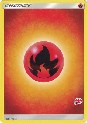Fire Energy (#35 Charizard Stamped), Battle Academy