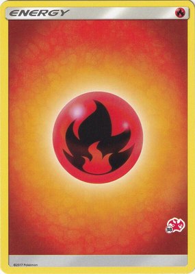 Fire Energy (#38 Charizard Stamped), Battle Academy