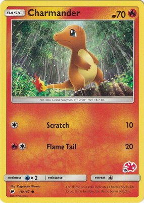 Charmander (#16 Charizard Stamped), Battle Academy