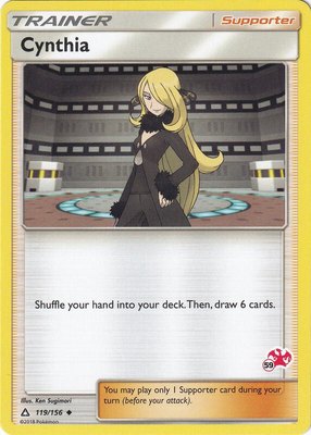 Cynthia (#59 Charizard Stamped), Battle Academy