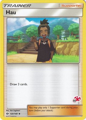 Hau (#52 Charizard Stamped), Battle Academy