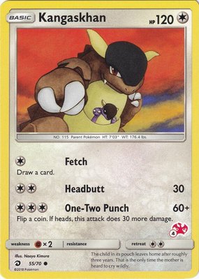 Kangaskhan (#4 Charizard Stamped), Battle Academy