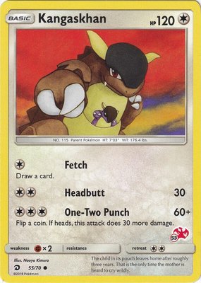 Kangaskhan (#53 Charizard Stamped), Battle Academy