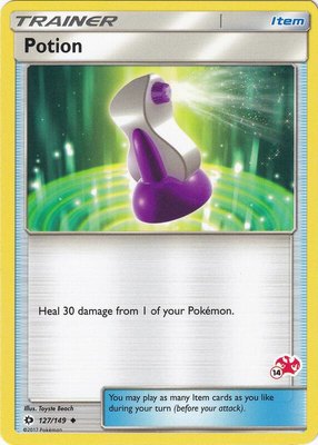 Potion (#14 Charizard Stamped), Battle Academy