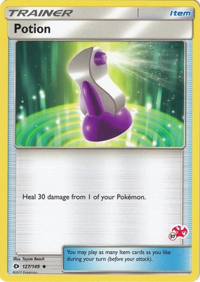 Potion (#37 Charizard Stamped), Battle Academy