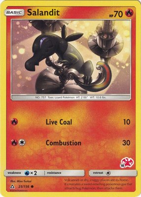 Salandit (#18 Charizard Stamped), Battle Academy