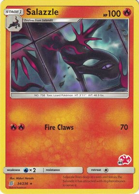 Salazzle (#49 Charizard Stamped), Battle Academy