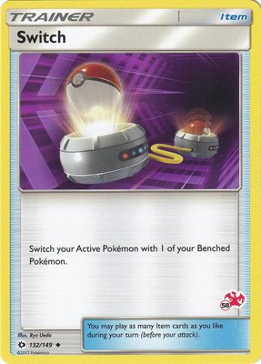 Switch (#58 Charizard Stamped), Battle Academy