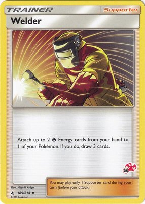 Welder (#25 Charizard Stamped), Battle Academy
